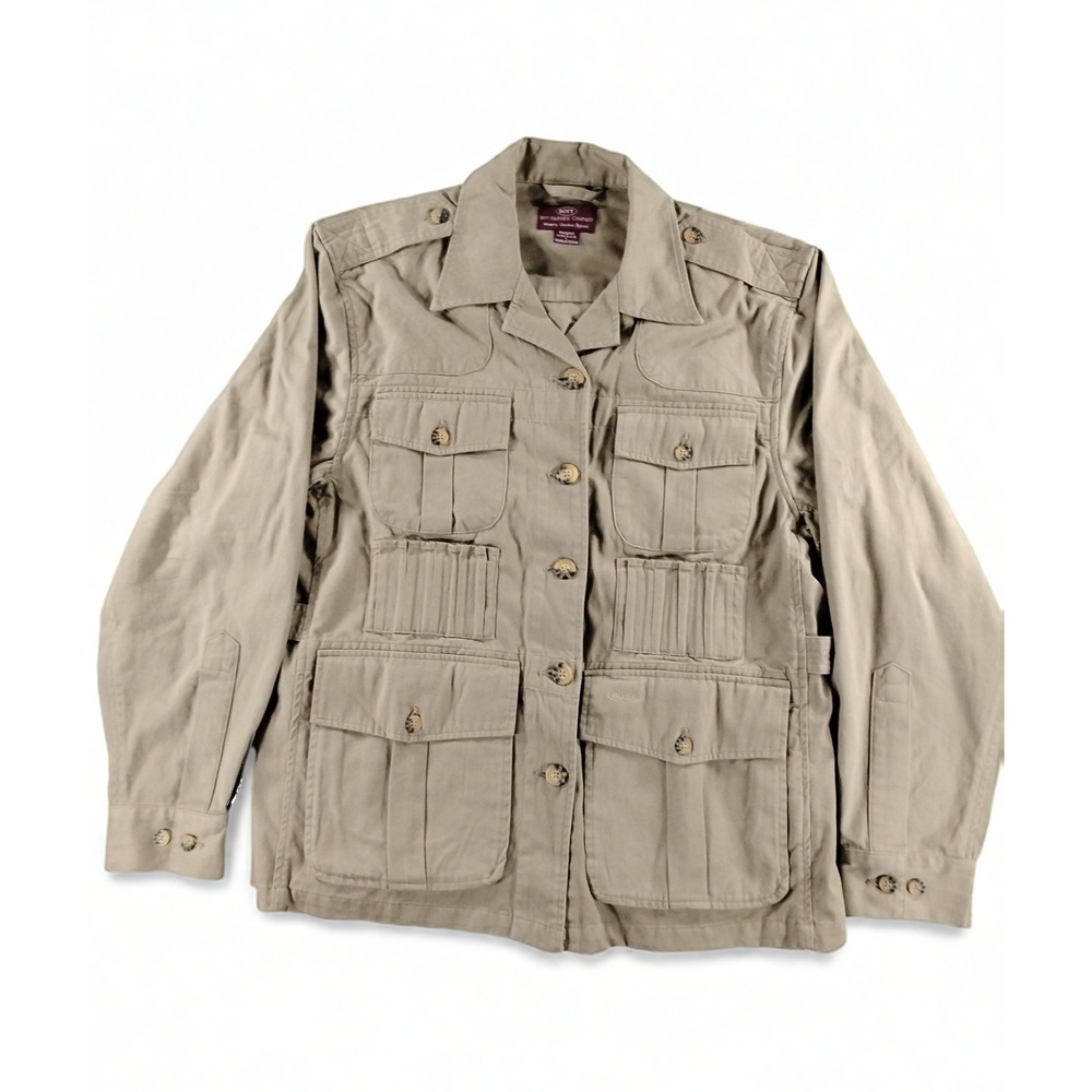 Boyt Harness Co Safari Jacket L Cotton Utility Field Shirt Outdoor Gorpcore